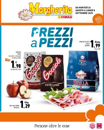 Volantino Margherita Conad - 26/8/2025 - 8/9/2025.