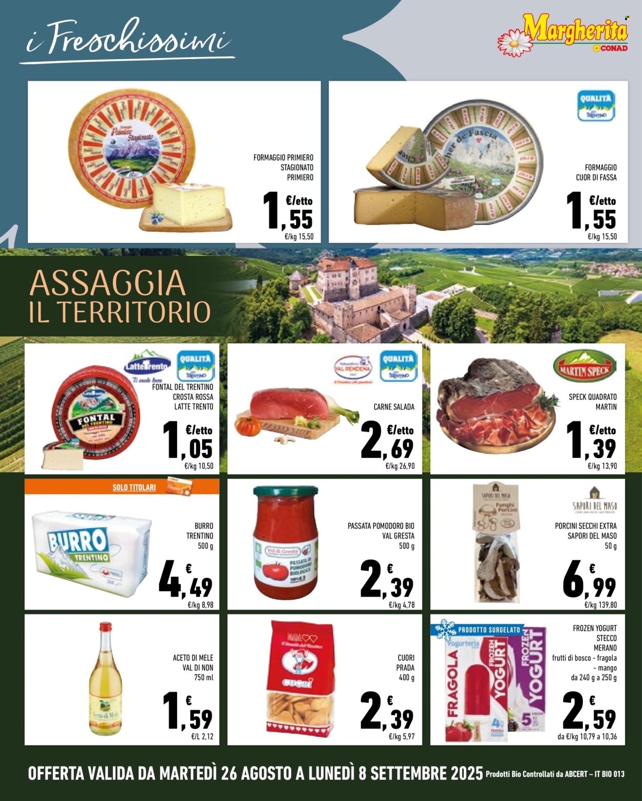 Volantino Margherita Conad - 26/8/2025 - 8/9/2025. Pagina 4