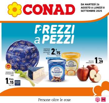 Volantino Conad - 26/8/2025 - 8/9/2025.