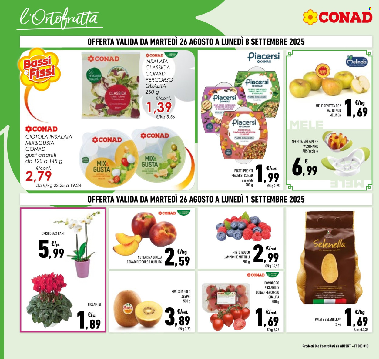 Volantino Conad - 26/8/2025 - 8/9/2025. Pagina 2