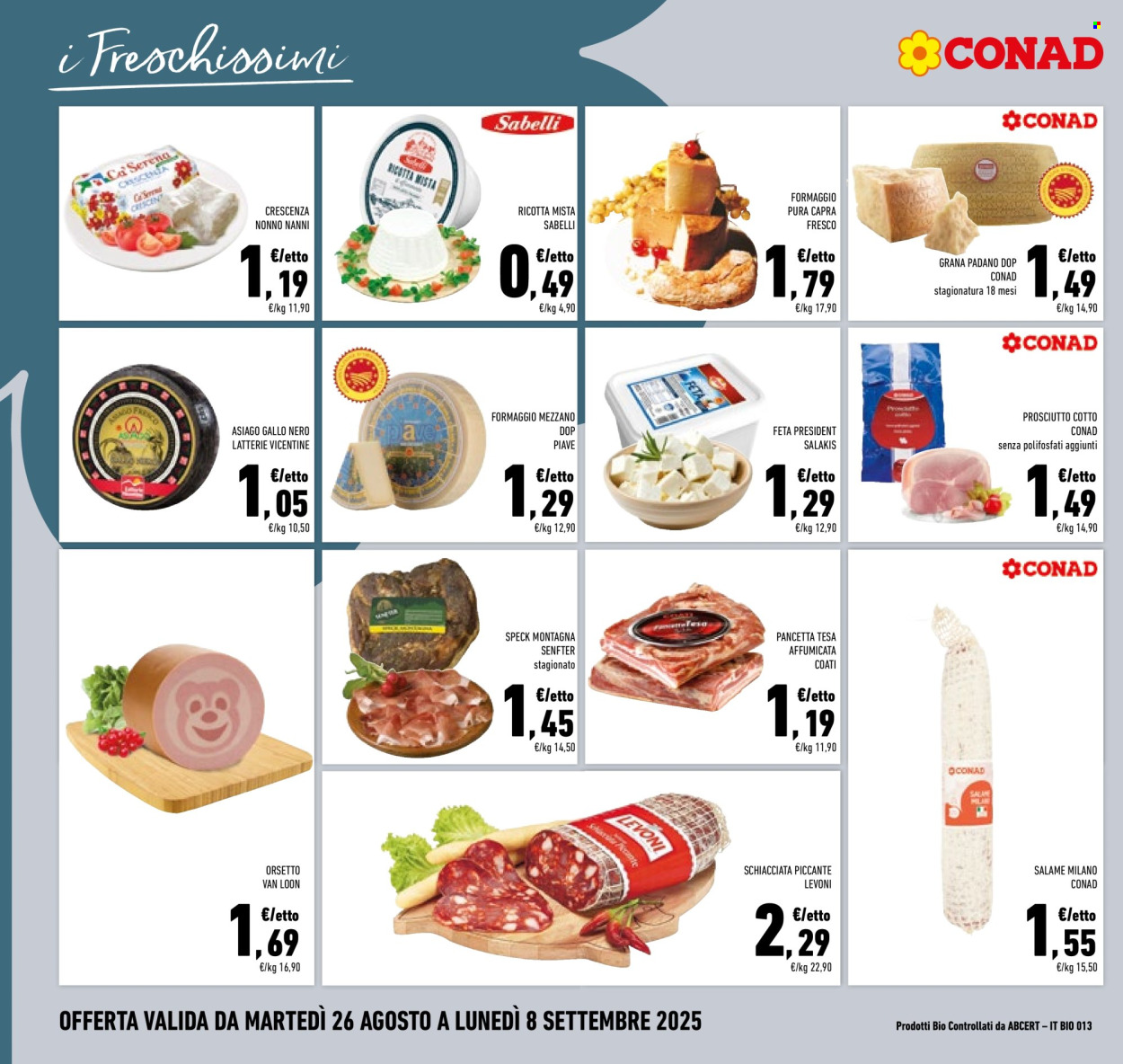 Volantino Conad - 26/8/2025 - 8/9/2025. Pagina 6