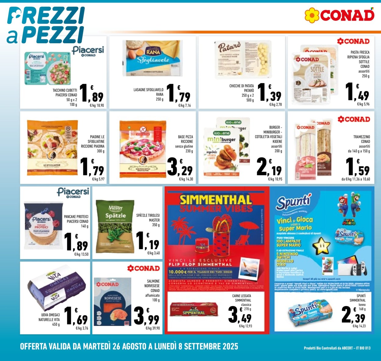 Volantino Conad - 26/8/2025 - 8/9/2025. Pagina 12