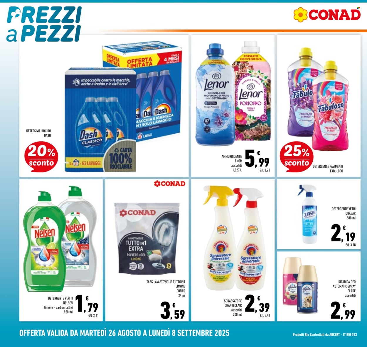 Volantino Conad - 26/8/2025 - 8/9/2025. Pagina 20