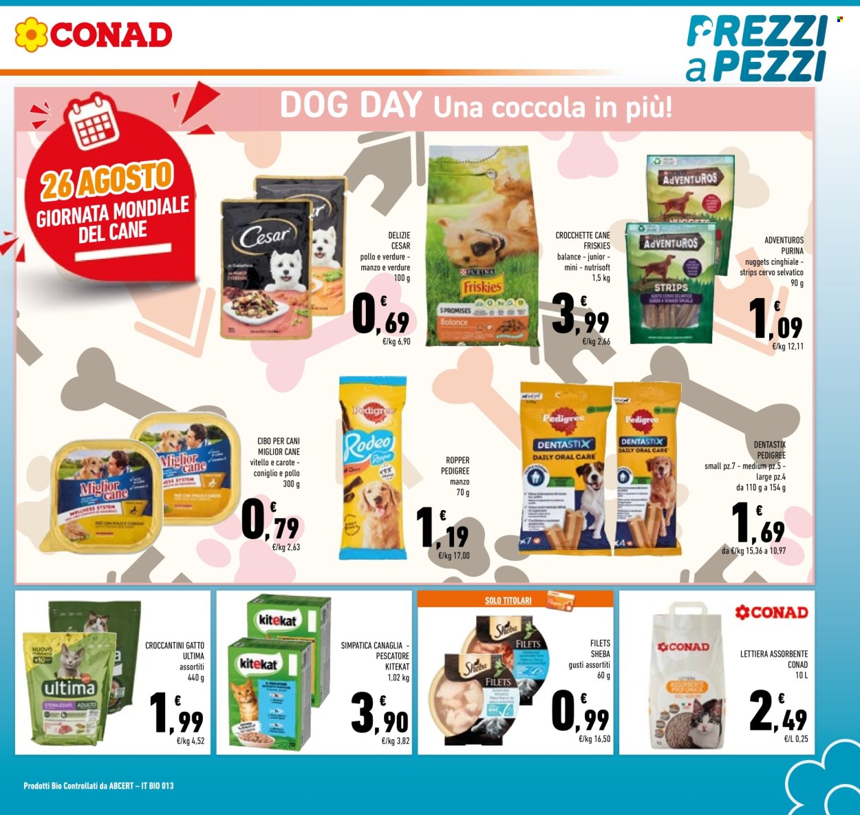Volantino Conad - 26/8/2025 - 8/9/2025. Pagina 23