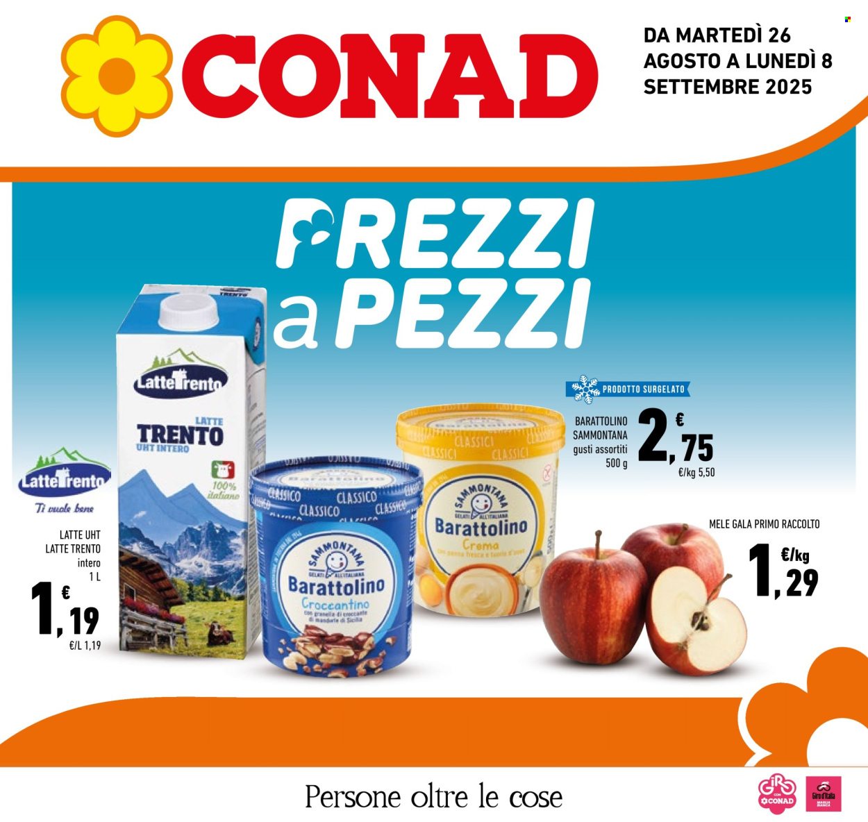 Volantino Conad - 26/8/2025 - 8/9/2025. Pagina 1