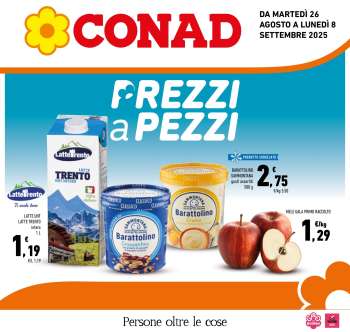 Volantino Conad - 26/8/2025 - 8/9/2025.