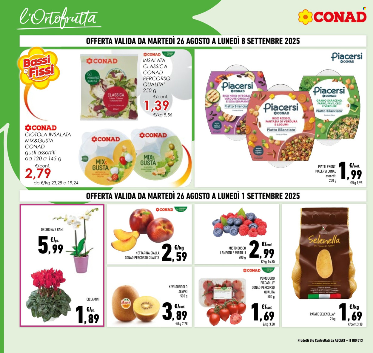 Volantino Conad - 26/8/2025 - 8/9/2025. Pagina 2