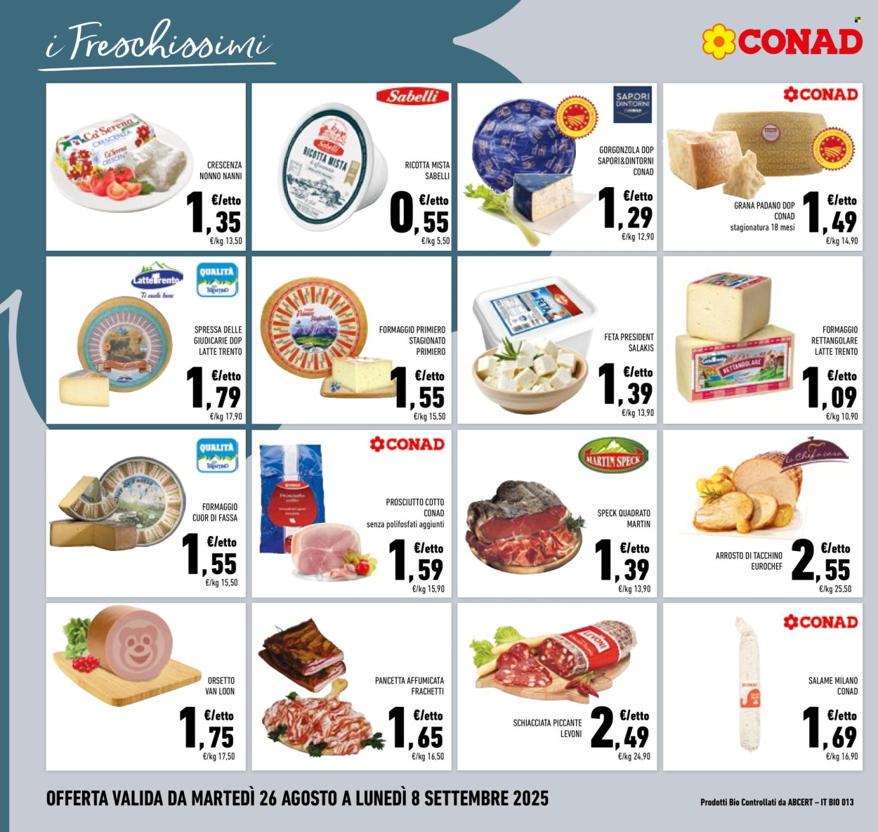Volantino Conad - 26/8/2025 - 8/9/2025. Pagina 6