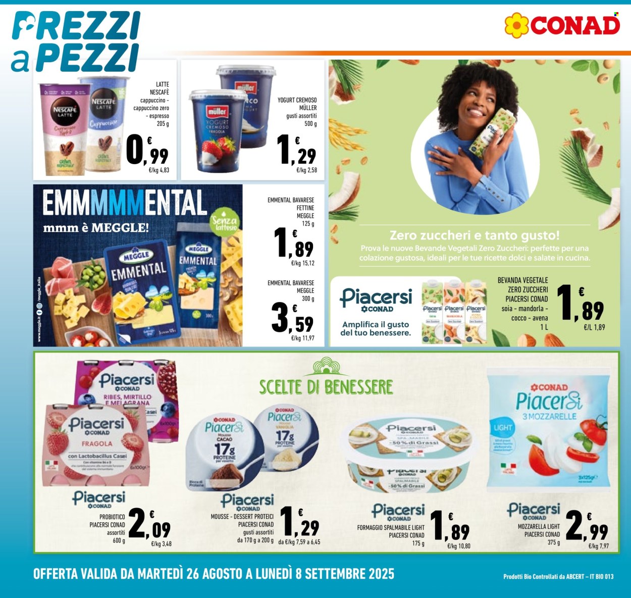 Volantino Conad - 26/8/2025 - 8/9/2025. Pagina 10