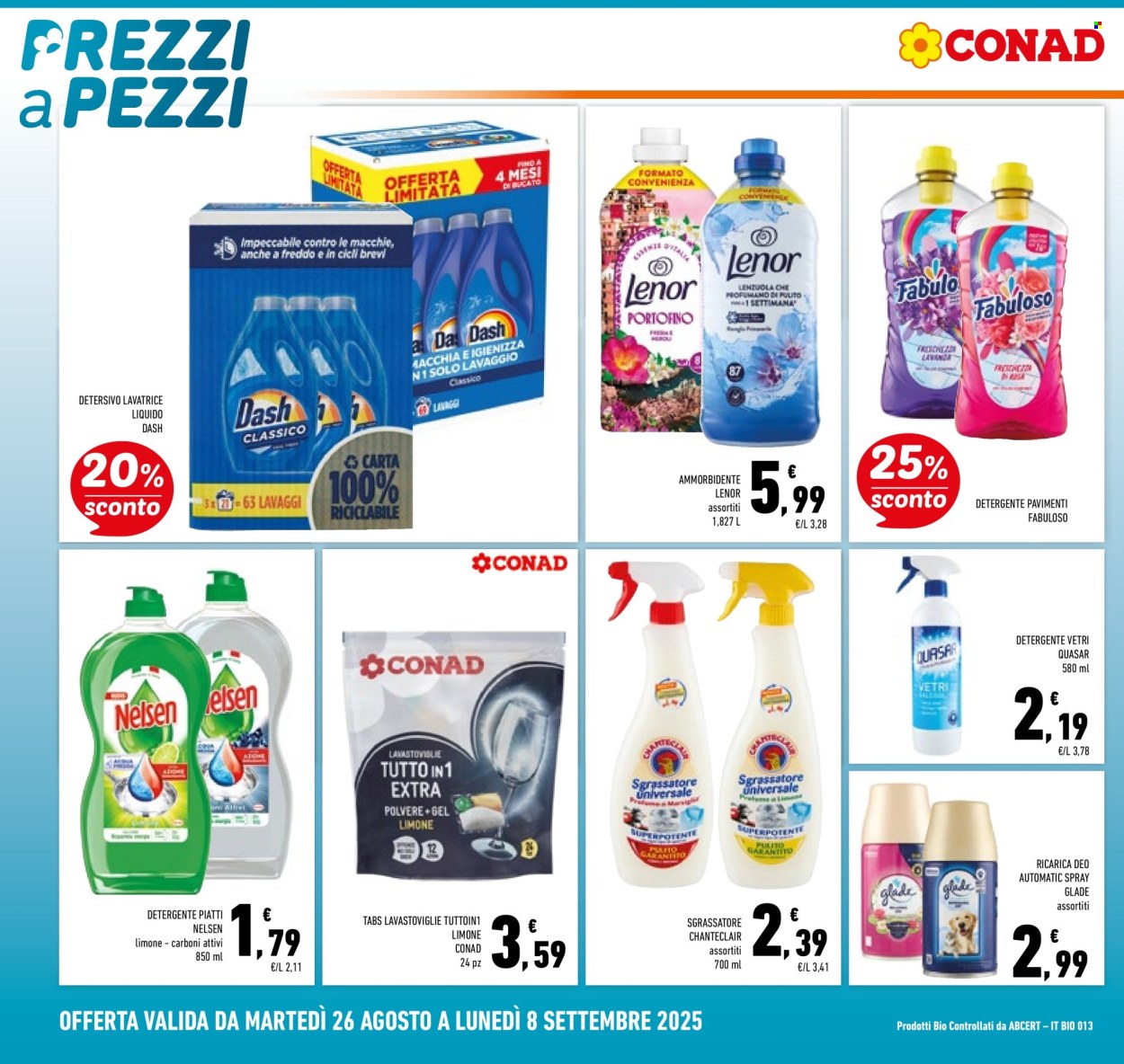 Volantino Conad - 26/8/2025 - 8/9/2025. Pagina 20