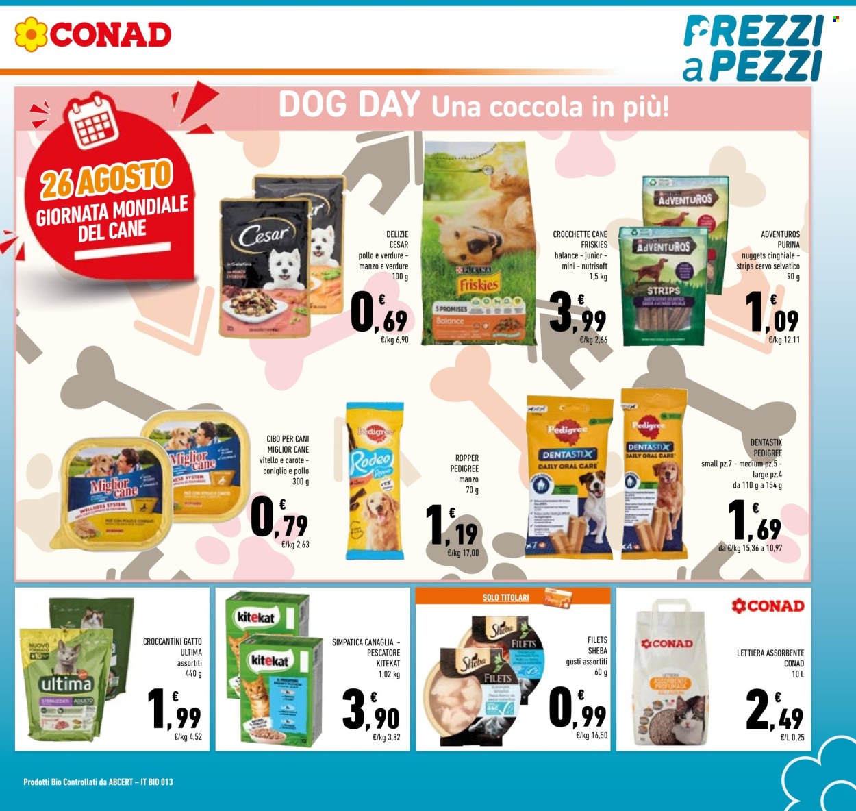Volantino Conad - 26/8/2025 - 8/9/2025. Pagina 23
