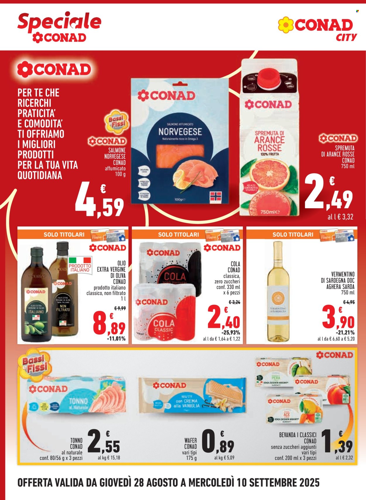 Volantino Conad - 28/8/2025 - 10/9/2025. Pagina 6