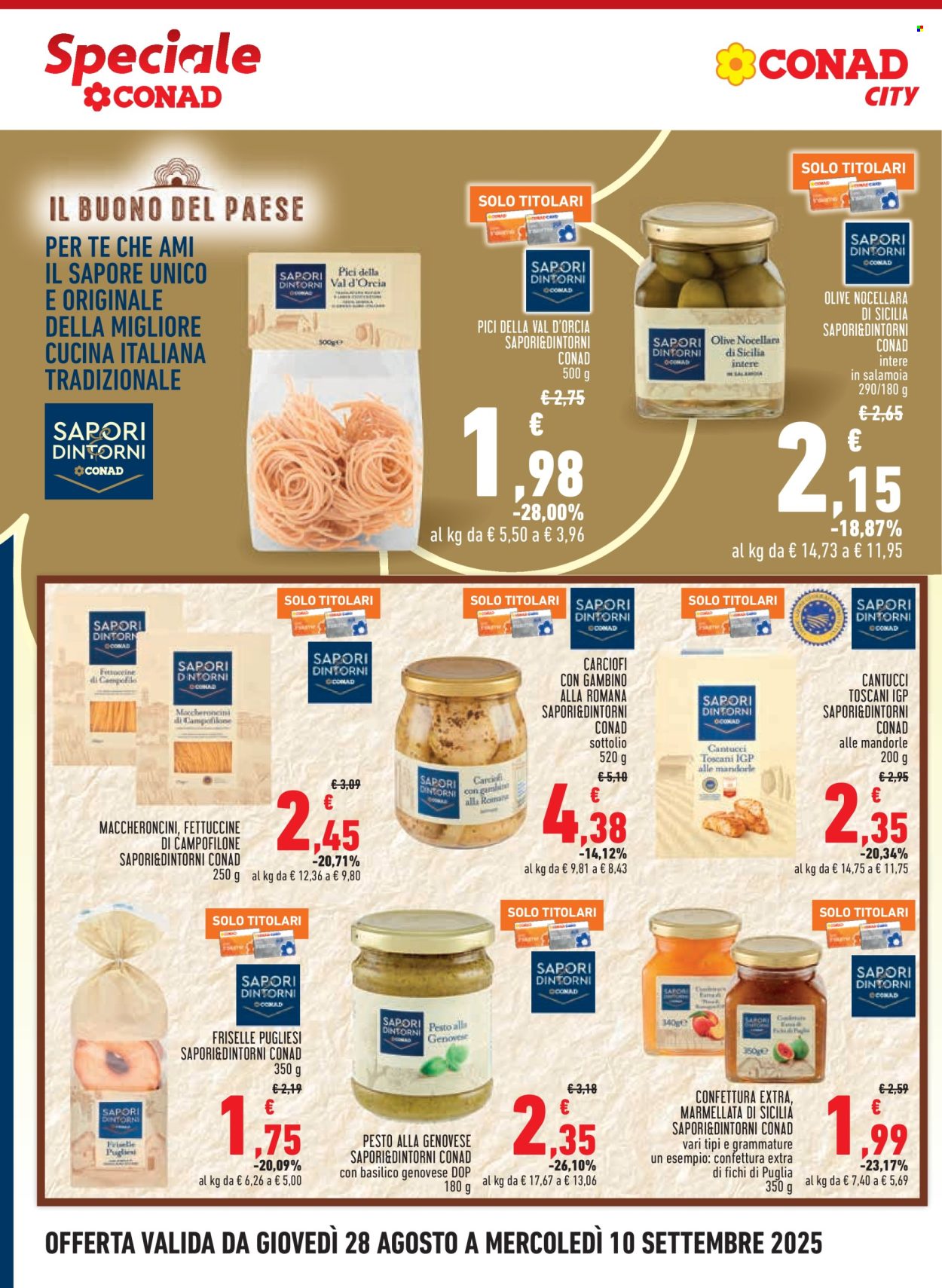Volantino Conad - 28/8/2025 - 10/9/2025. Pagina 12