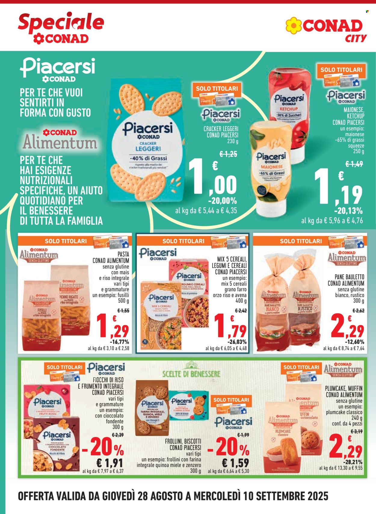 Volantino Conad - 28/8/2025 - 10/9/2025. Pagina 14