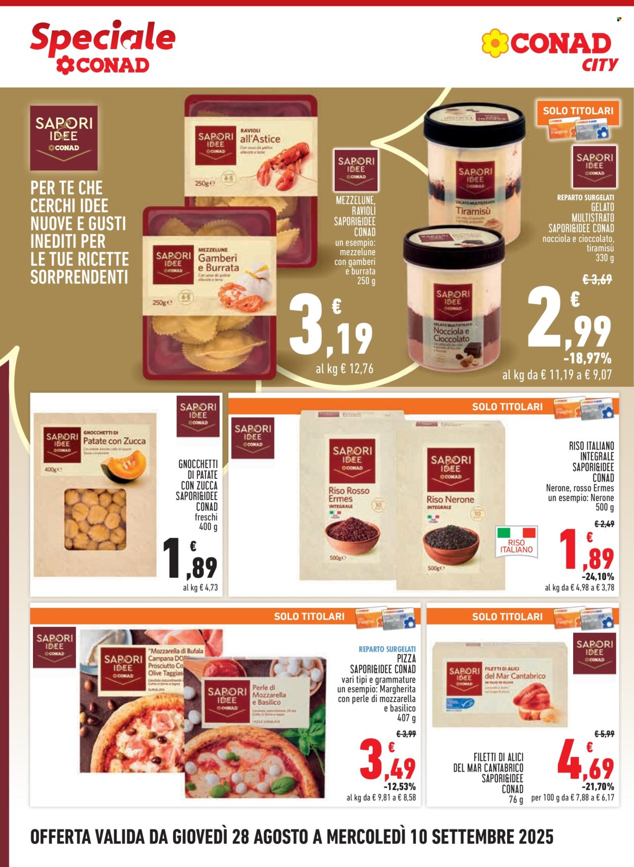 Volantino Conad - 28/8/2025 - 10/9/2025. Pagina 10