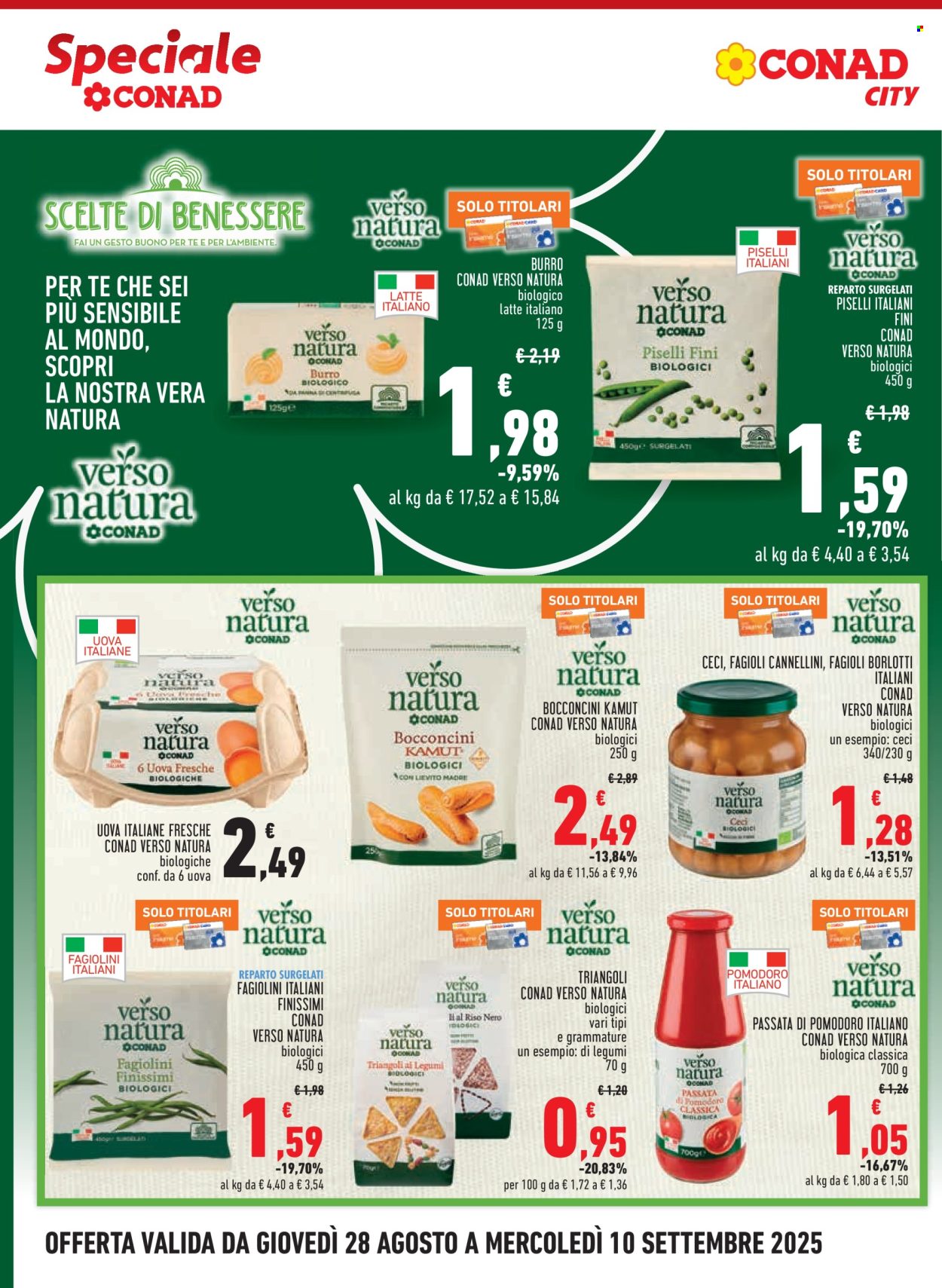 Volantino Conad - 28/8/2025 - 10/9/2025. Pagina 16