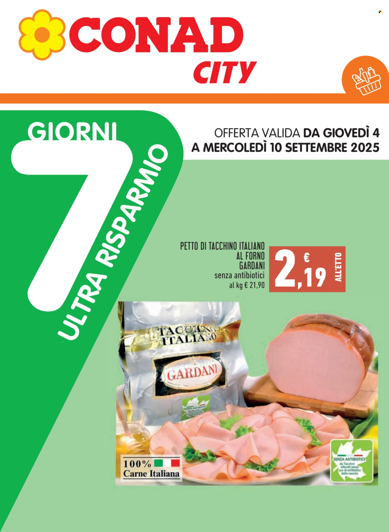 Volantino Conad - 28/8/2025 - 10/9/2025. Pagina 21