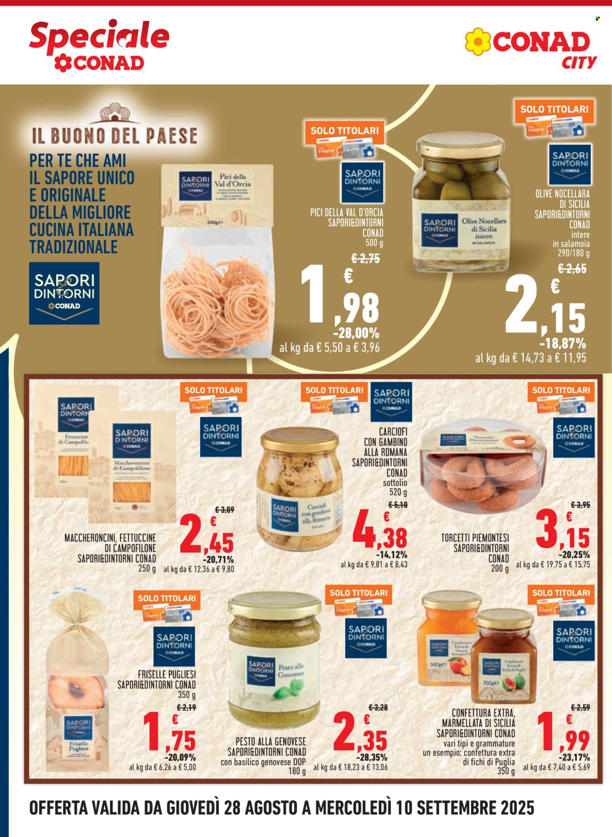 Volantino Conad - 28/8/2025 - 10/9/2025. Pagina 12
