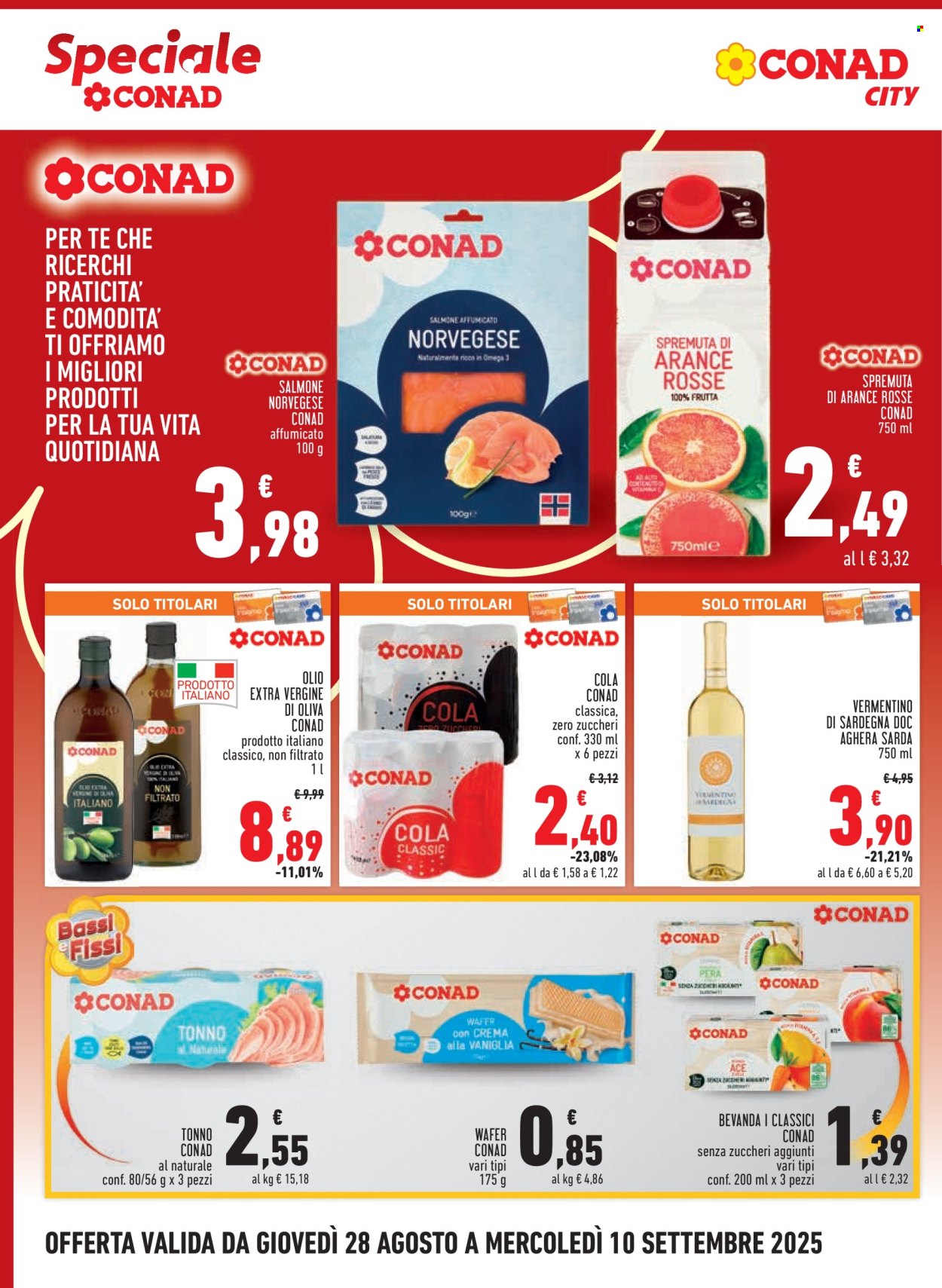 Volantino Conad - 28/8/2025 - 10/9/2025. Pagina 6