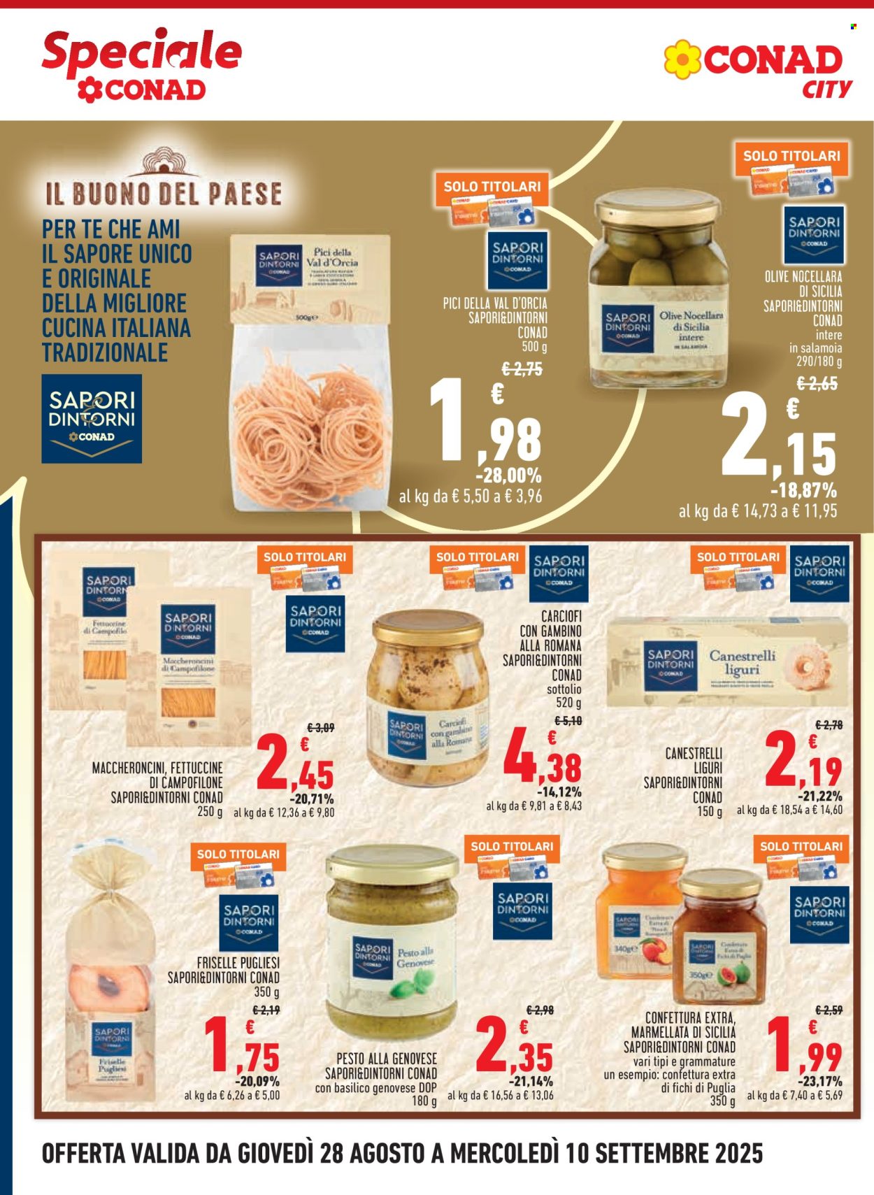 Volantino Conad - 28/8/2025 - 10/9/2025. Pagina 12