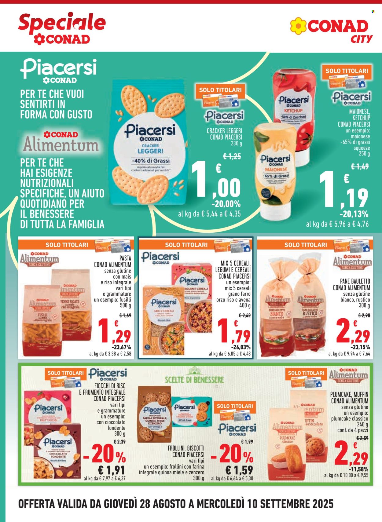 Volantino Conad - 28/8/2025 - 10/9/2025. Pagina 14