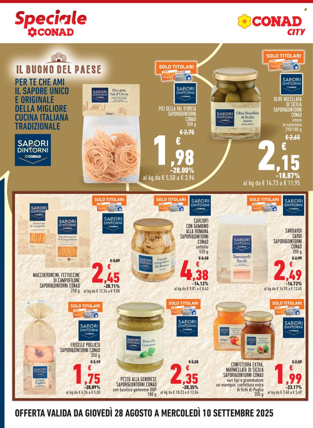 Volantino Conad - 28/8/2025 - 10/9/2025. Pagina 12