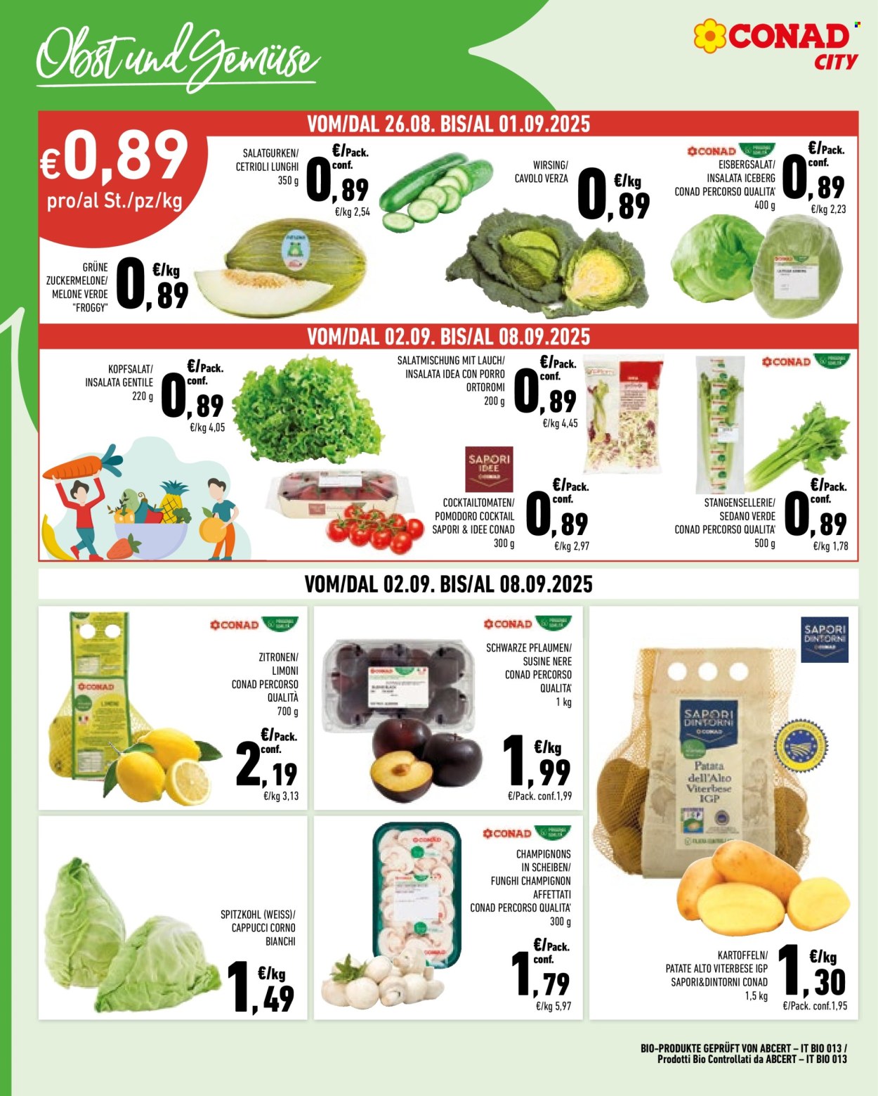 Volantino Conad City - 26/8/2025 - 8/9/2025. Pagina 6