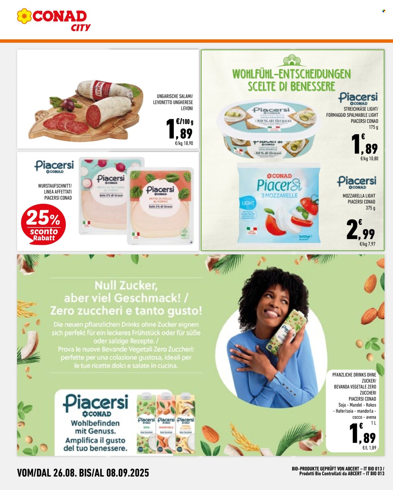 Volantino Conad City - 26/8/2025 - 8/9/2025. Pagina 12
