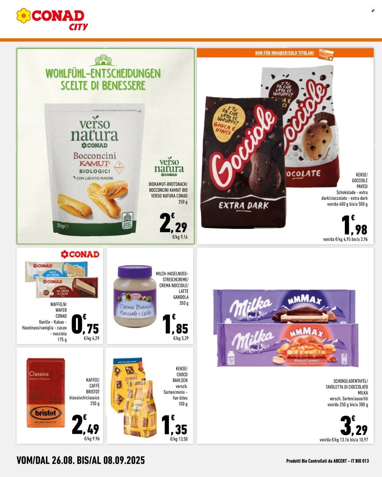 Volantino Conad City - 26/8/2025 - 8/9/2025. Pagina 14