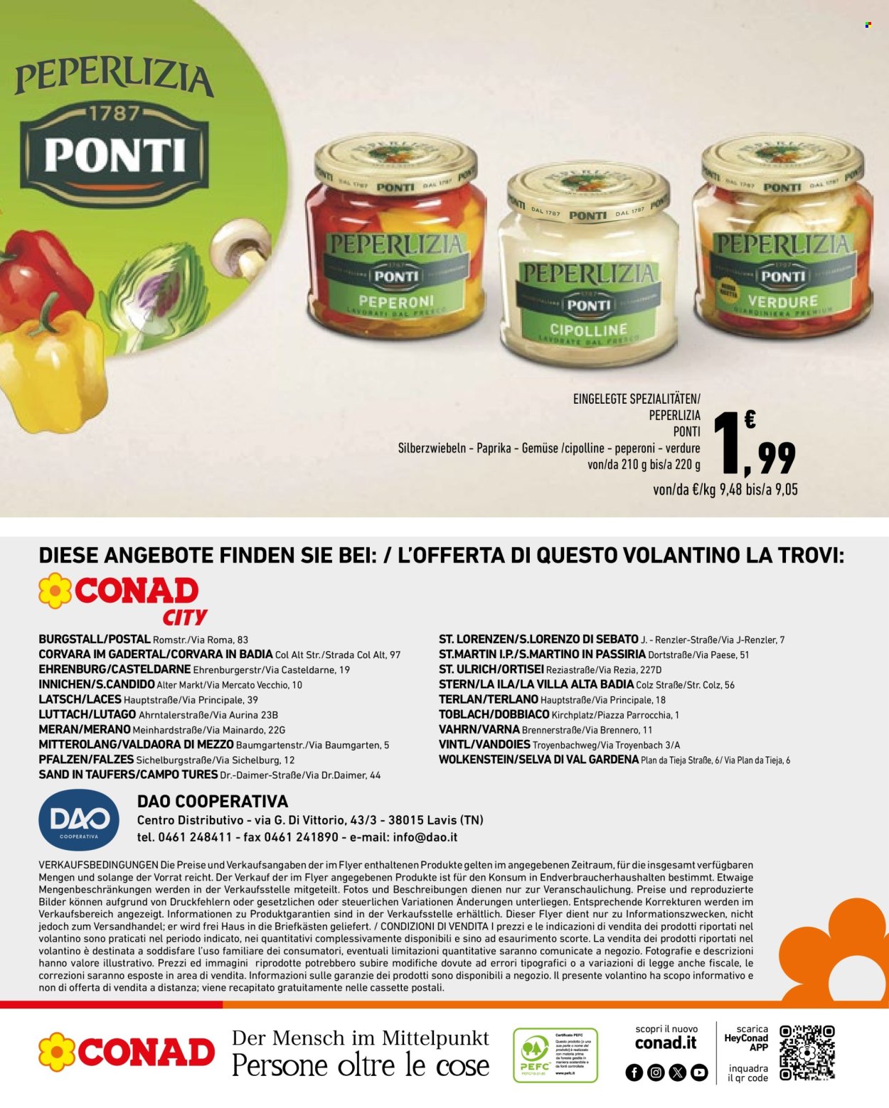 Volantino Conad City - 26/8/2025 - 8/9/2025. Pagina 20