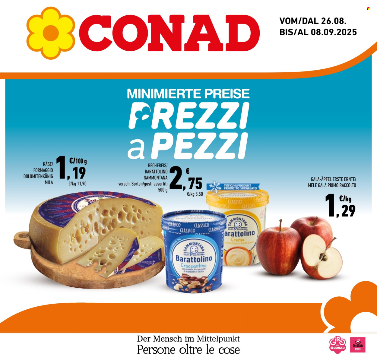 Volantino Conad - 26/8/2025 - 8/9/2025. Pagina 1