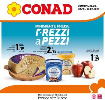 Volantino Conad - 26/8/2025 - 8/9/2025.