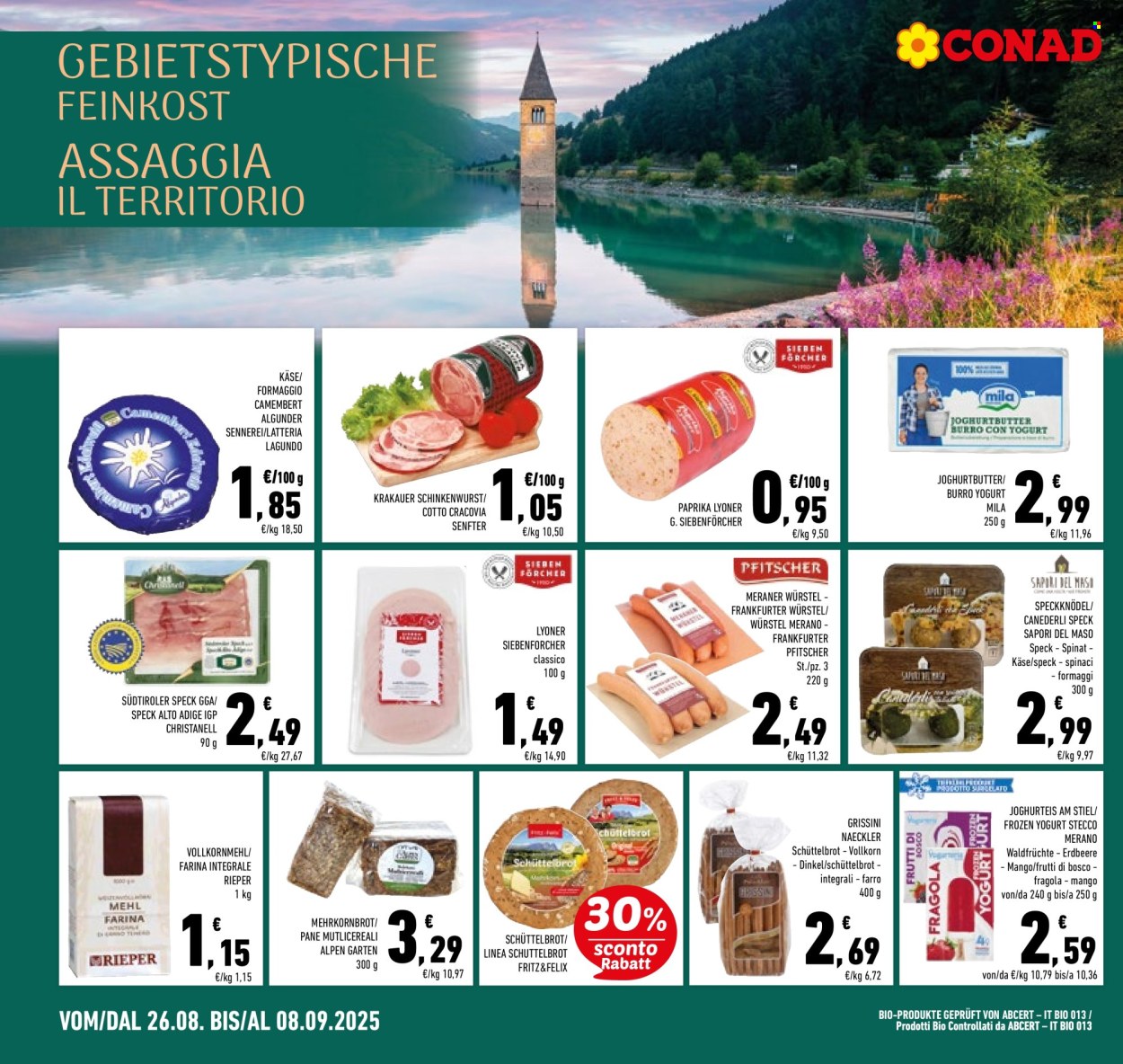 Volantino Conad - 26/8/2025 - 8/9/2025. Pagina 8