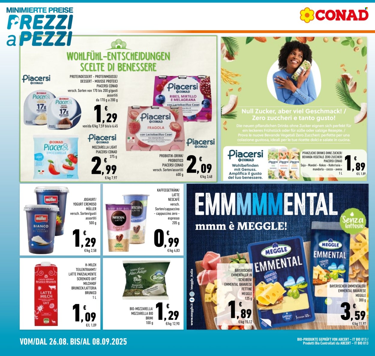 Volantino Conad - 26/8/2025 - 8/9/2025. Pagina 10