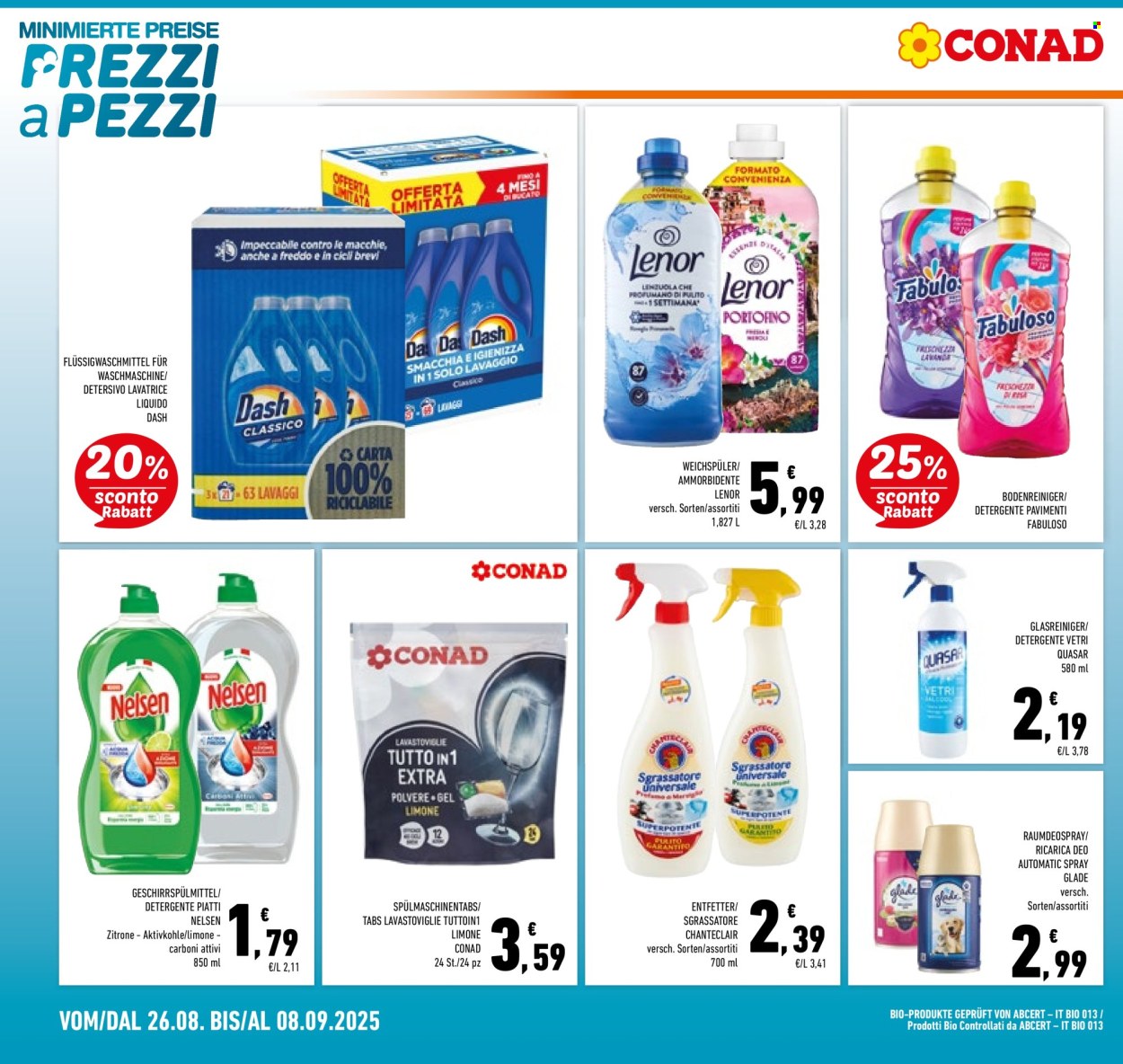 Volantino Conad - 26/8/2025 - 8/9/2025. Pagina 20