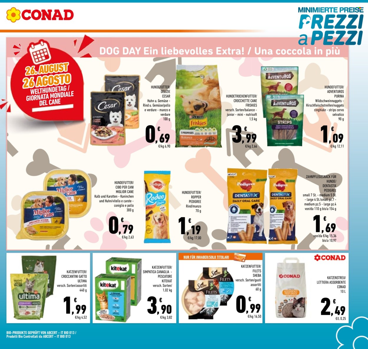 Volantino Conad - 26/8/2025 - 8/9/2025. Pagina 23