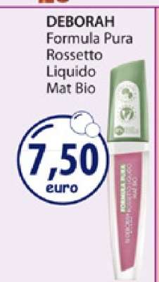 DEBORAH Formula Pura Rossetto Liquido Mat Bio
