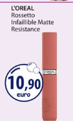 L'OREAL Rossetto Infaillible Matte Resistance