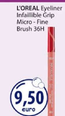 L'OREAL Eyeliner Infaillible Grip Micro - Fine Brush 36H