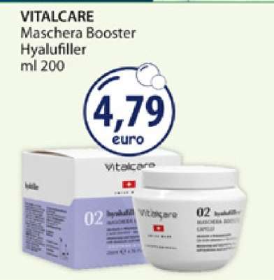 VITALCARE Maschera Booster Hyalufiller