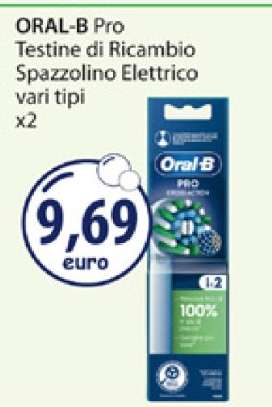 ORAL-B Pro Testine di Ricambio Spazzolino Elettrico