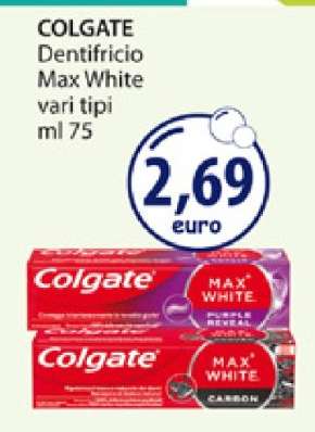 COLGATE Dentifricio Max White