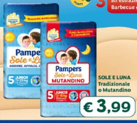 Pampers Sole e Luna