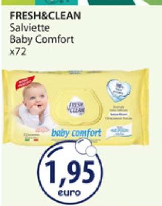 FRESH&CLEAN Salviette Baby Comfort x72