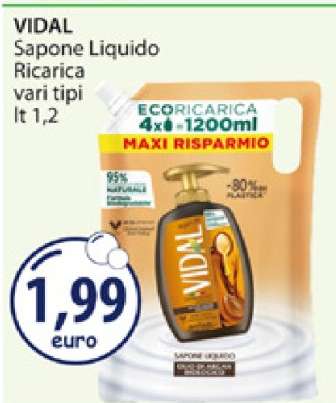 VIDAL Sapone Liquido Ricarica