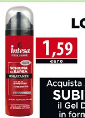 Intesa Schiuma da Barba Idratante