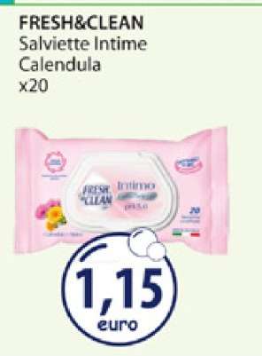 FRESH&CLEAN Salviette Intime Calendula
