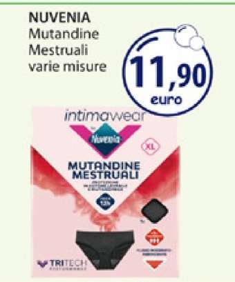 NUVENIA Mutandine Mestruali
