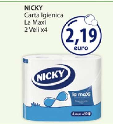 NICKY Carta Igienica La Maxi