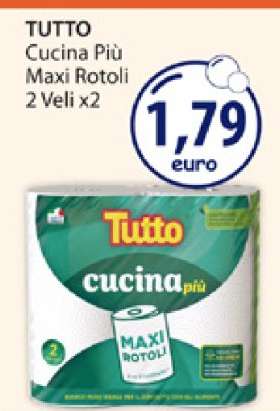 TUTTO Cucina Più Maxi Rotoli